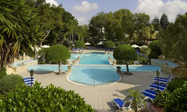 Corinthia Palace Malta hotel in Valletta