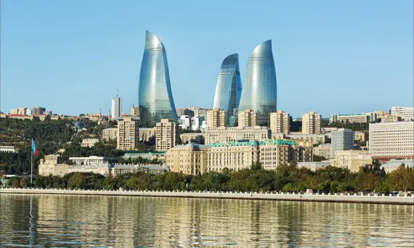 Fairmont Baku at the Flame Towers hotel in Баку